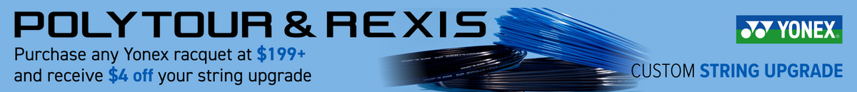 Yonex EZONE Tennis Racquets banner