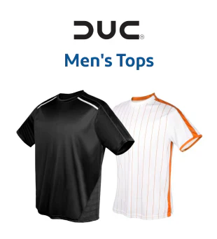 DUC Men's Tennis T-Shirts & Crew Necks