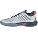 06615-486 K-Swiss Men's Hypercourt Supreme Tennis Shoes (Blue Blush/Orion Blue/Scarlet Ibis) - Left