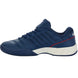 06989-418 K-Swiss Men's Bigshot Light 4 Tennis Shoes (Blanc de Blanc/Blue Opal/Lollipop)