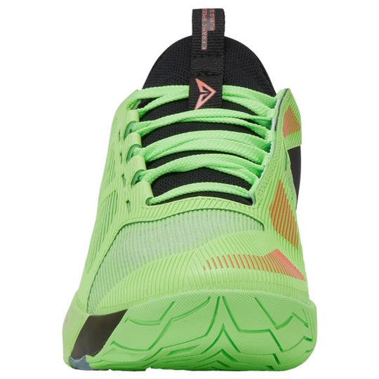 09483-306 K-Swiss Men’s K-Frame Speed Rublo Tennis Shoes (Soft Neon Green/Black/Neon Lava)