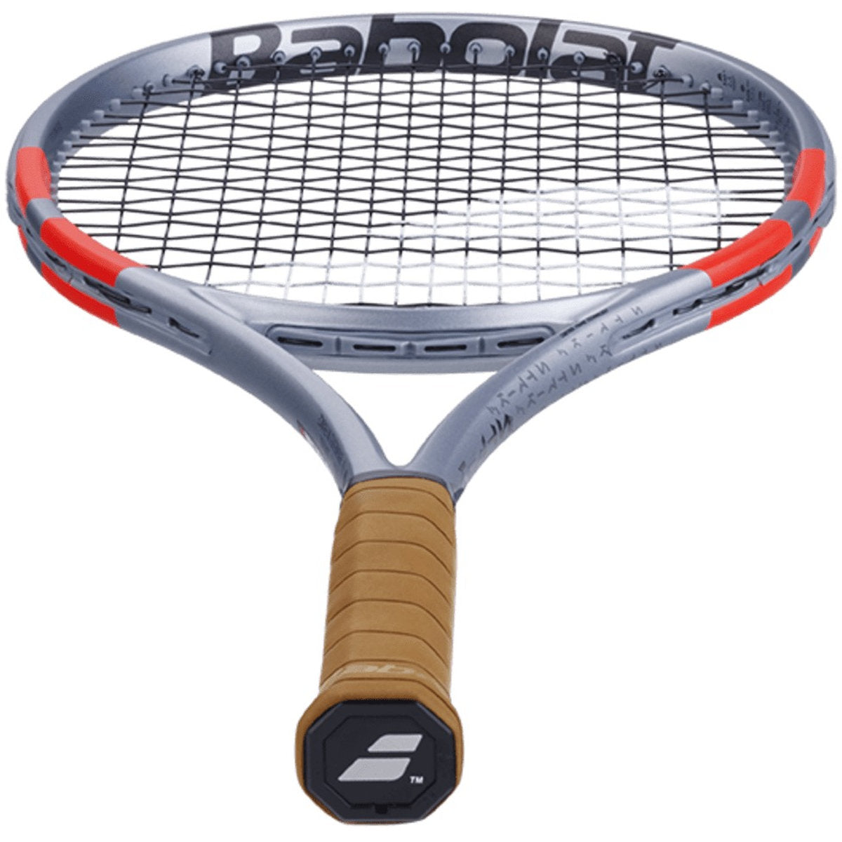 101574-3018 Babolat Pure Strike 97 4th Gen Tennis Racquet (Carbon Grey)