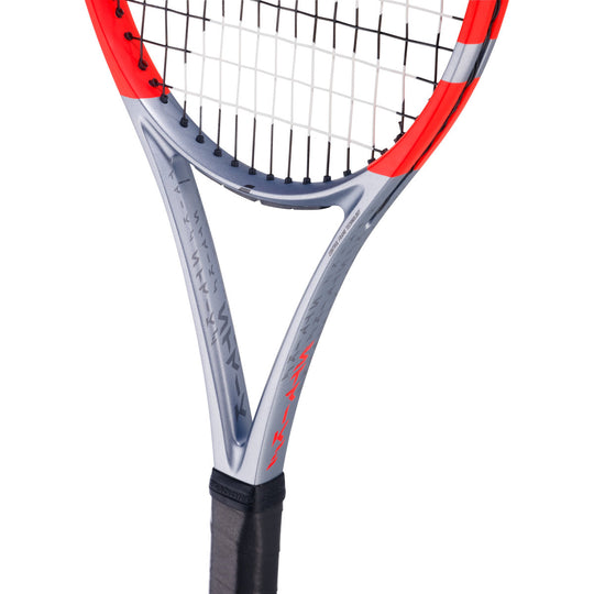 101576-3018 Babolat Pure Strike 100 16x20 4th Gen Tennis Racquet (Carbon Grey)