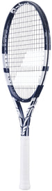 102523-100 Babolat Evo Drive 115 Wimbledon Strung Tennis Racquet (Grey/White)
