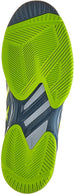 1041A182-402 Asics Men's Solution Speed FF 2 Tennis Shoes (Steel Blue/Hazard Green)
