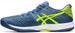 Asics Men's Solution Swift FF Tennis Shoes (Steel Blue/Hazard Green)