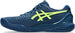 1041A330-404 Asics Men's Gel-Resolution 9 Tennis Shoe (Mako Blue/Safety Yellow)