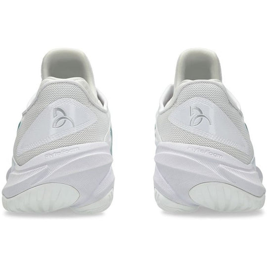 1041A361-100 Asics Men's Court FF 3 Novak Tennis Shoes (White/Pitch Green)