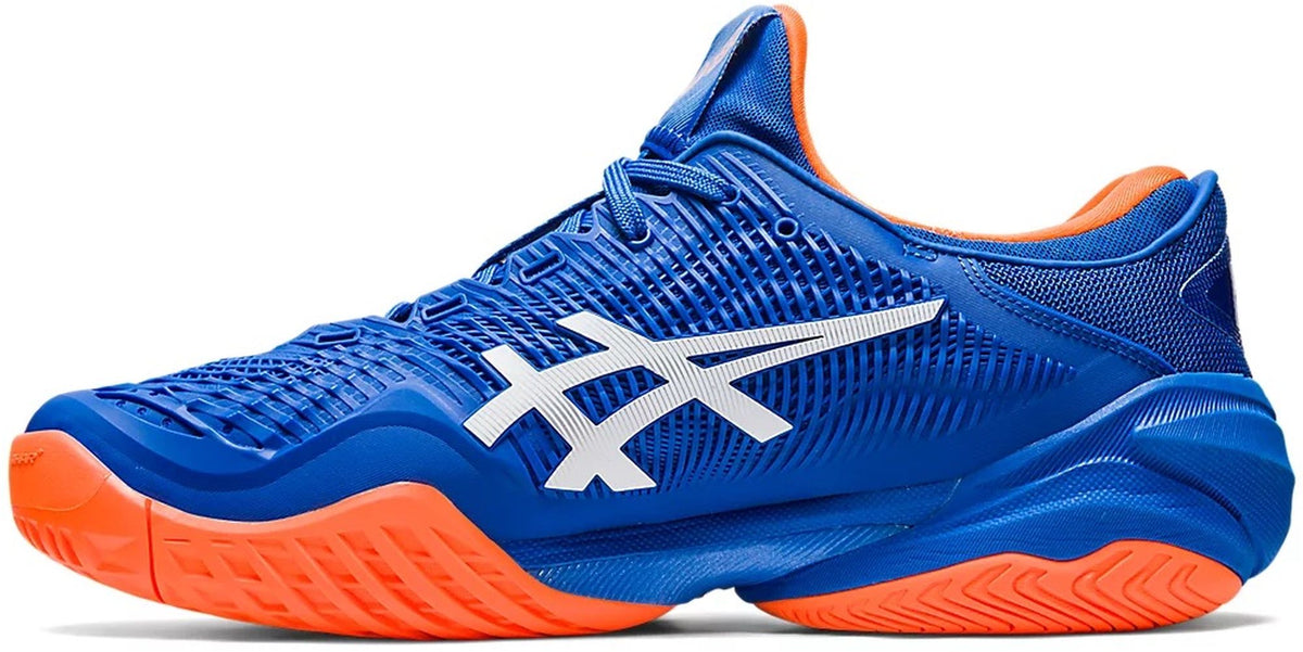 1041A361-160 Asics Men's Court FF 3 Novak Tennis Shoes (Tuna Blue/White)