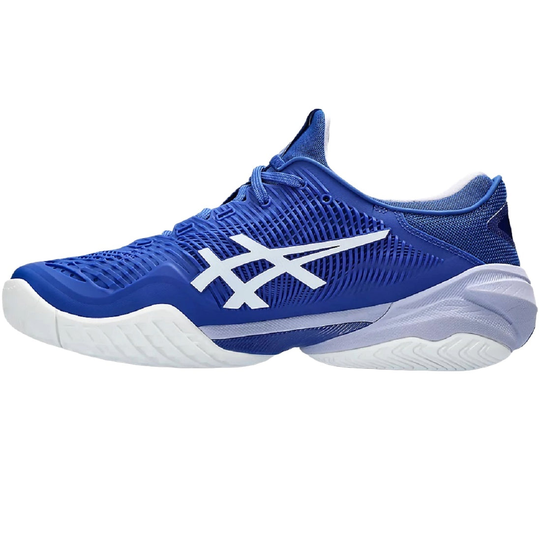 1041A361-961 Asics Men's Court FF 3 Tennis Shoes (Asics Blue/Fresh Air)