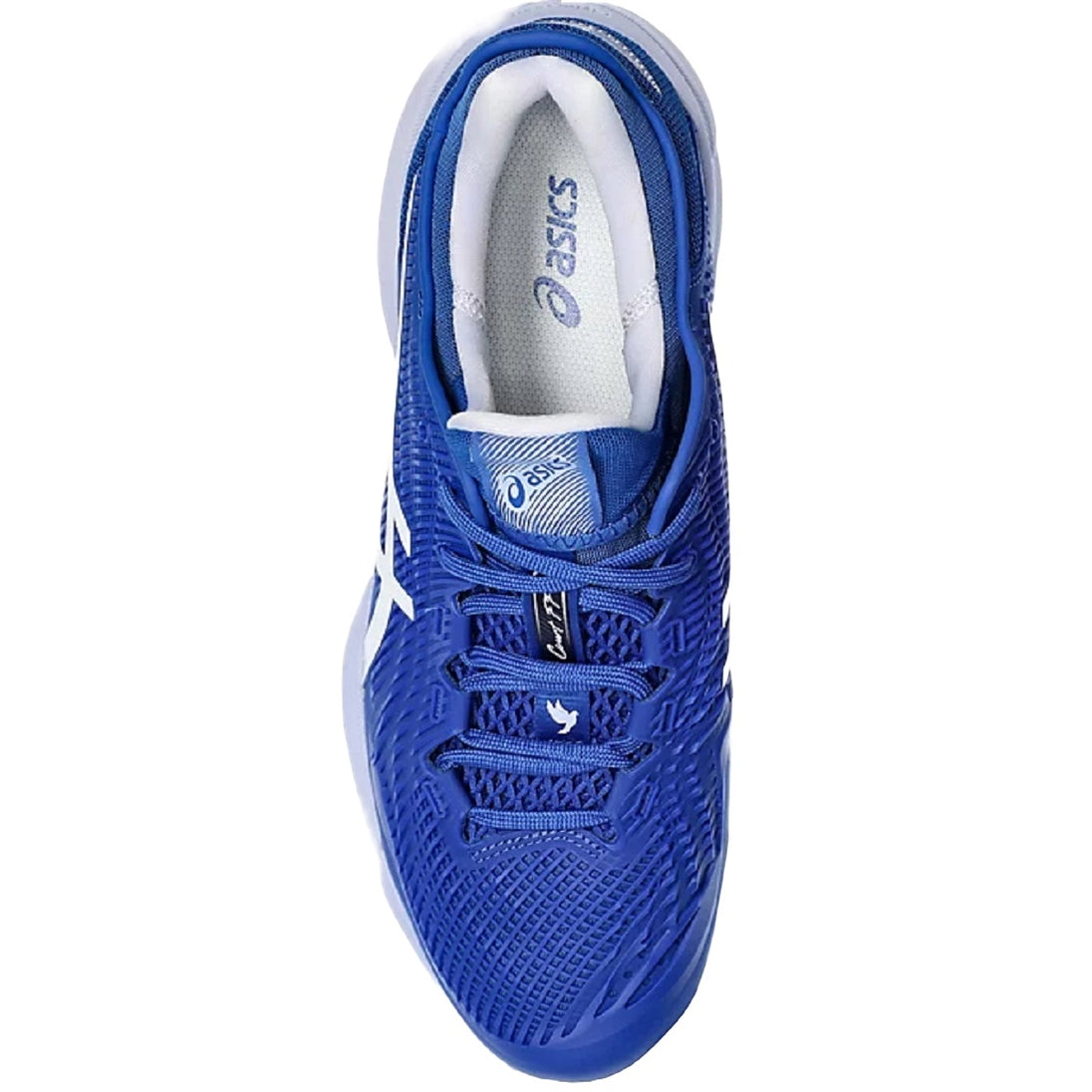 1041A361-961 Asics Men's Court FF 3 Tennis Shoes (Asics Blue/Fresh Air)