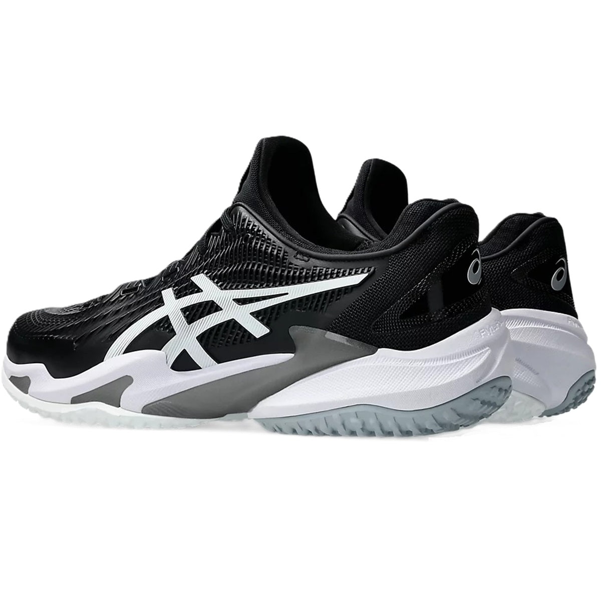 1041A369-002 Asics Men's Court FF 3 Tennis Shoes (Black/White)