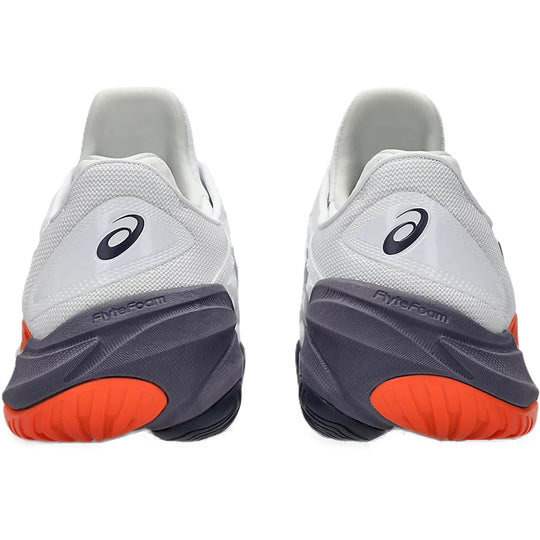 1041A370-104 Asics Men's Court FF 3 Tennis Shoes (White/Greyish Purple)
