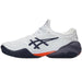 1041A370-104 Asics Men's Court FF 3 Tennis Shoes (White/Greyish Purple)