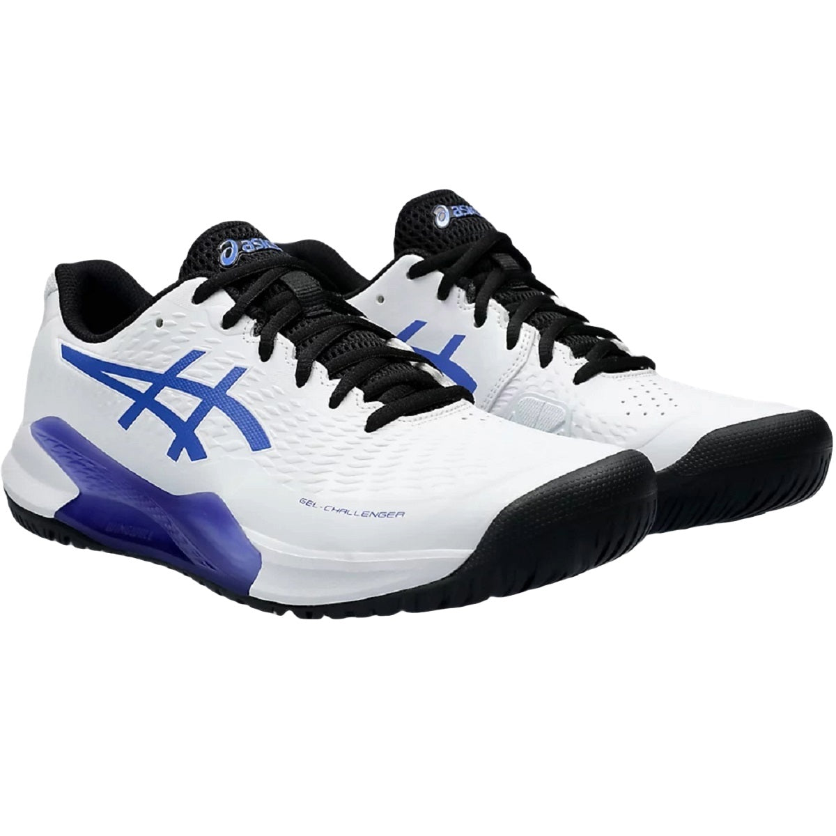1041A405-102 Asics Men's Gel Challenger 14 Tennis Shoes (White/Sapphire)
