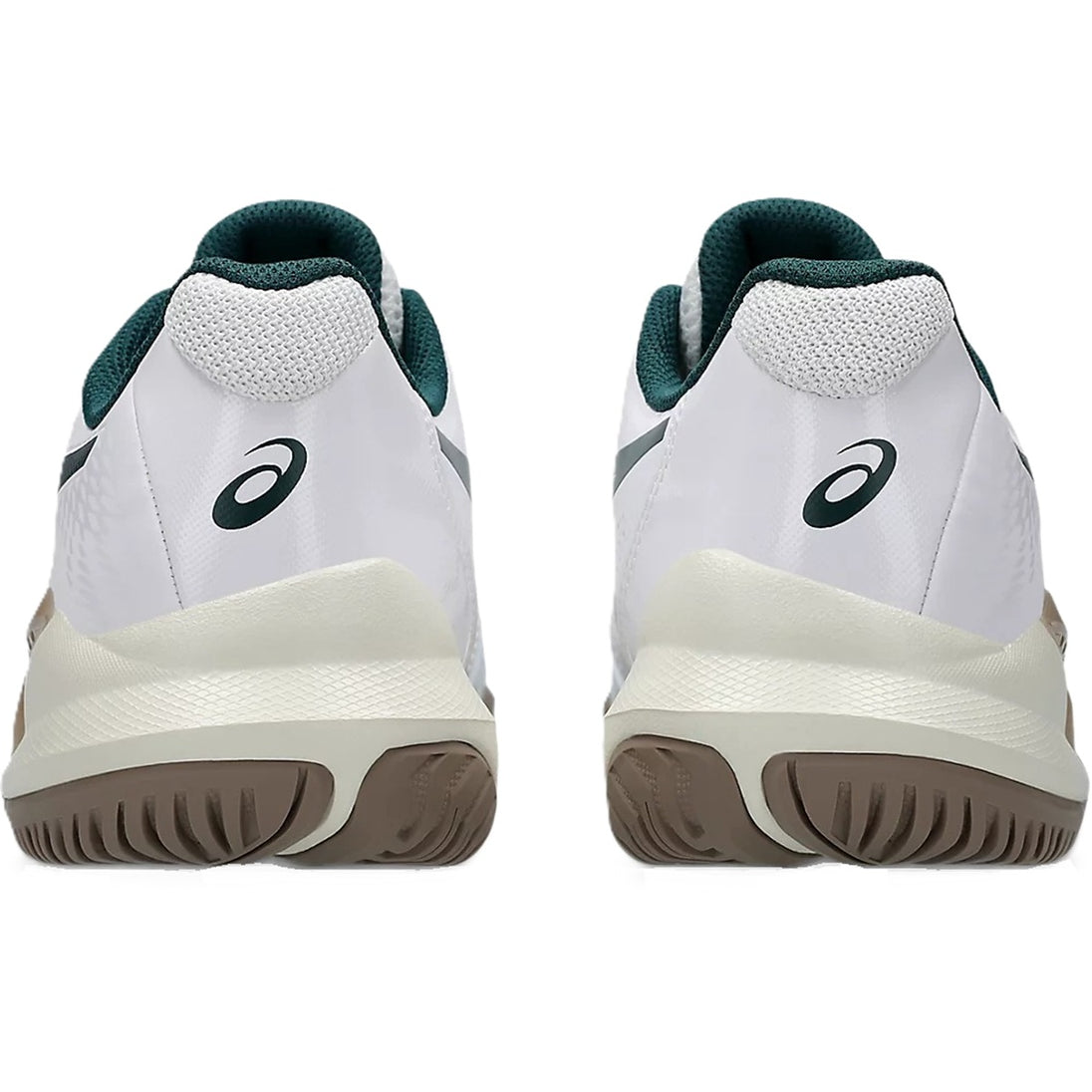 1041A405-104 Asics Men's Gel Challenger 14 Tennis Shoes (White/Saxon Green)