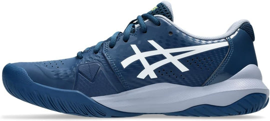 1041A405-402 Asics Men's Gel Challenger 14 Tennis Shoes (Mako Blue/White)