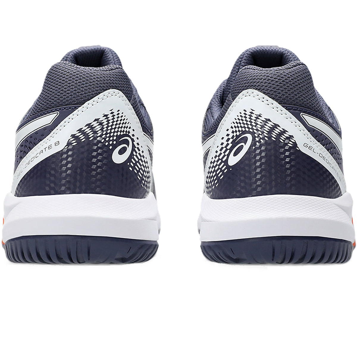 1041A408-500 Asics Men's Gel-Dedicate 8 Tennis Shoes (Indigo Fog/White)