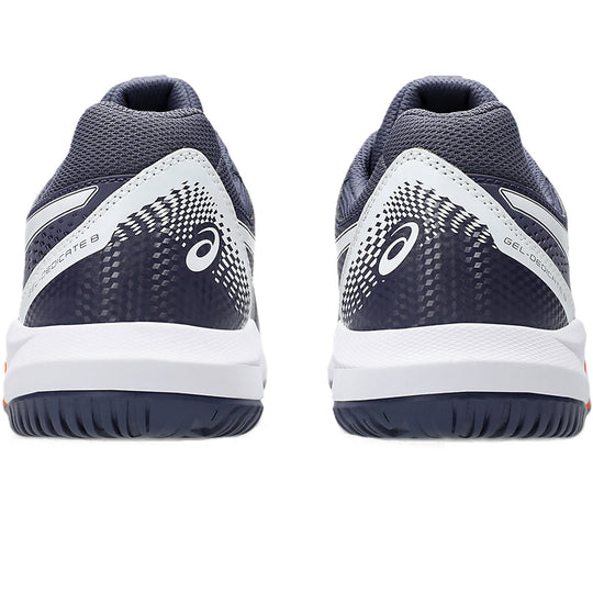 1041A408-500 Asics Men's Gel-Dedicate 8 Tennis Shoes (Indigo Fog/White)