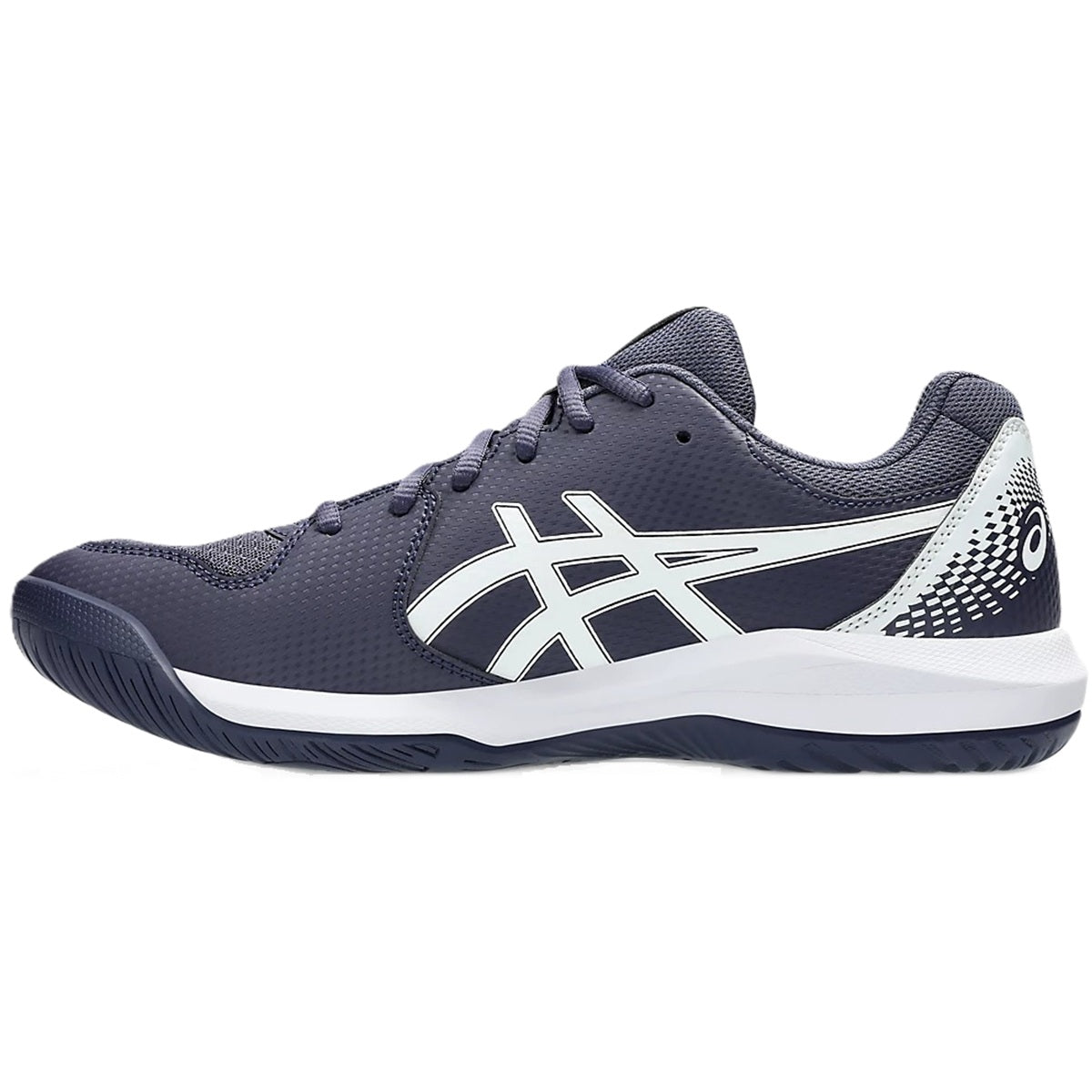 1041A408-500 Asics Men's Gel-Dedicate 8 Tennis Shoes (Indigo Fog/White)
