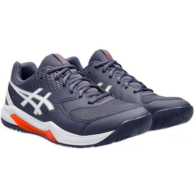 1041A408-500 Asics Men's Gel-Dedicate 8 Tennis Shoes (Indigo Fog/White)