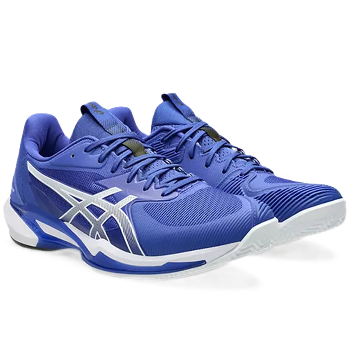 1041A437-401 Asics Men's Solution Speed FF 3 Clay Tennis Shoe (Dark Cobalt/White)