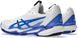 1041A438-100 Asics Men's Solution Speed FF 3 Tennis Shoes (White/Tuna Blue)