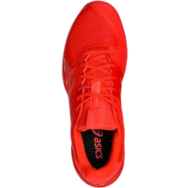 1041A438-600 Asics Men's Solution Speed FF 3 Tennis Shoes (Flash Red/Blazing Coral)