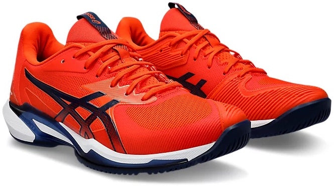 1041A438-800 Asics Men's Solution Speed FF 3 Tennis Shoes (Koi/Blue Expanse)