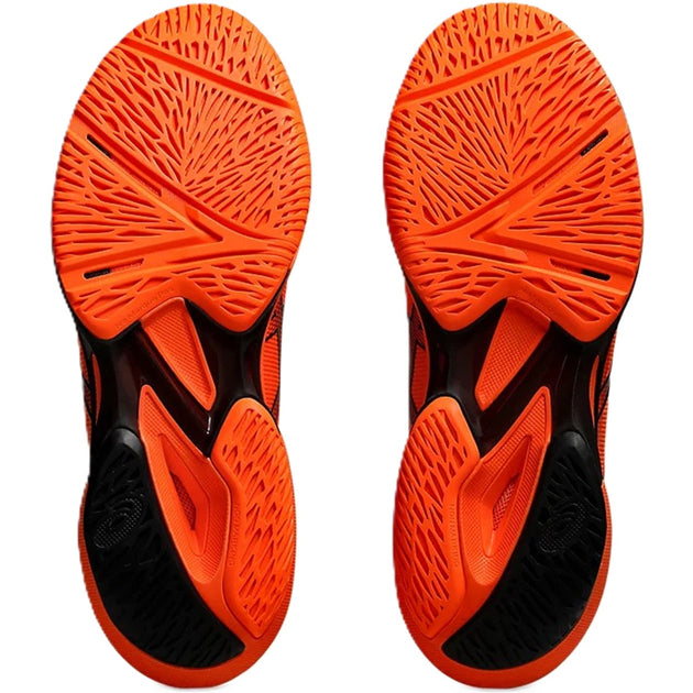 1041A438-802 Asics Men's Solution Speed FF 3 Tennis Shoes (Shocking Orange/Black)