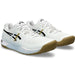 1041A453-100 Asics Men's Gel-Resolution 9 Tennis Shoes (White/Black/Brown)