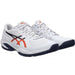 1041A466-102 Asics Men's Solution Swift FF 2 Tennis Shoes (White/Nova Orange)