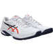 1041A466-102 Asics Men's Solution Swift FF 2 Tennis Shoes (White/Nova Orange)