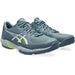 1041A466-402 Asics Men's Solution Swift FF 2 Tennis Shoes (Grey Blue/Pistachio)