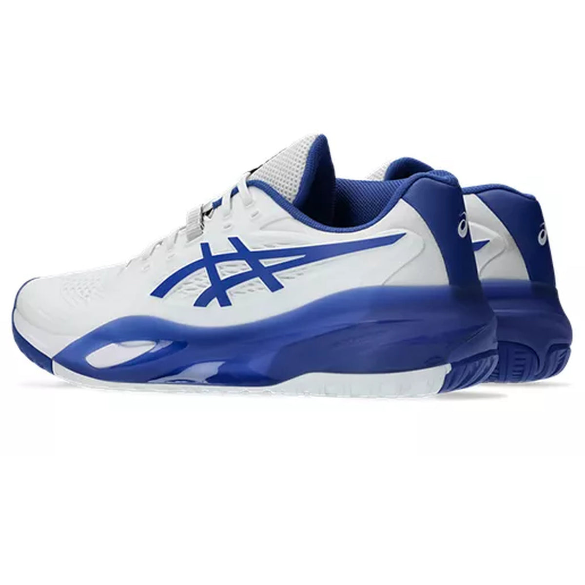 1041A481-101 Asics Men's Gel-Resolution X Tennis Shoes White Dark Cobalt