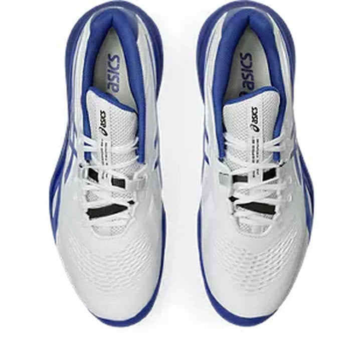 1041A481-101 Asics Men's Gel-Resolution X Tennis Shoes White Dark Cobalt