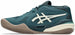 1041A485-300 Asics Men's Gel-Resolution X Clay Tennis Shoes (Saxon Green/Birch)