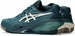1041A485-300 Asics Men's Gel-Resolution X Clay Tennis Shoes (Saxon Green/Birch)