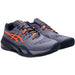 1041A485-500 Asics Men's Gel-Resolution X Clay Tennis Court Shoe (Greyish Purple/Nova Orange)