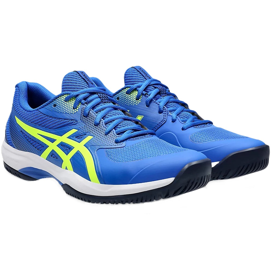 1041A488-400 Asics Men’s Game FF Tennis Shoes (Illusion Blue/Safety Yellow)