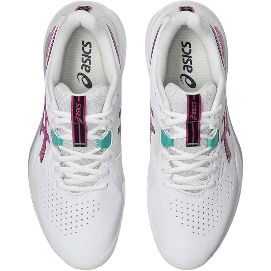 1041A510-102 Asics Men's Gel-Challenger 15 Tennis Shoes (White/Digital Sakura)