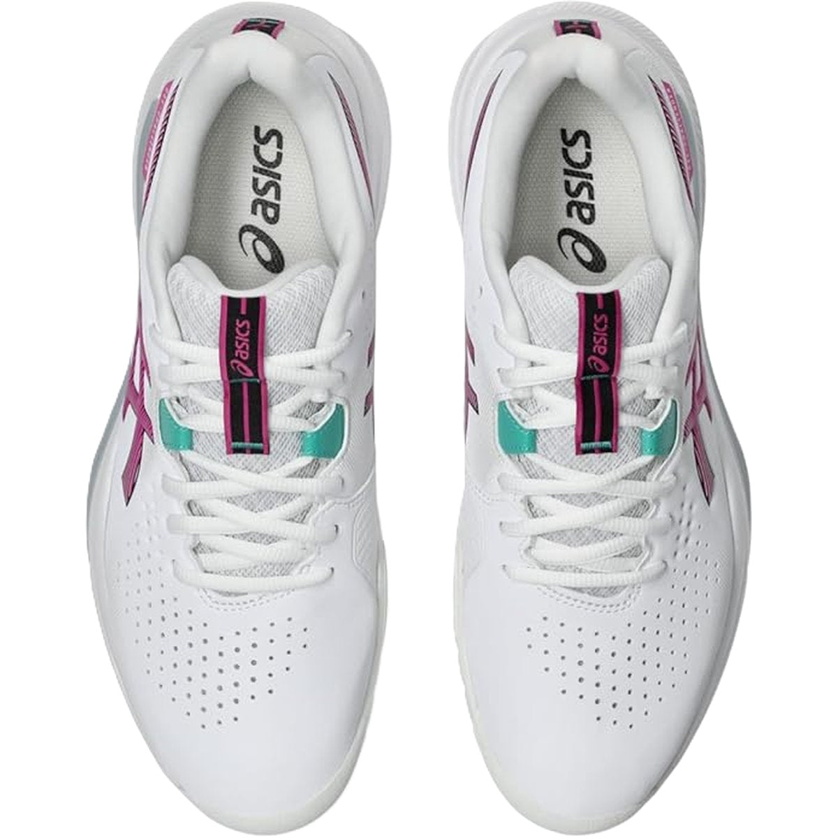 1041A510-102 Asics Men's Gel-Challenger 15 Tennis Shoes (White/Digital Sakura)