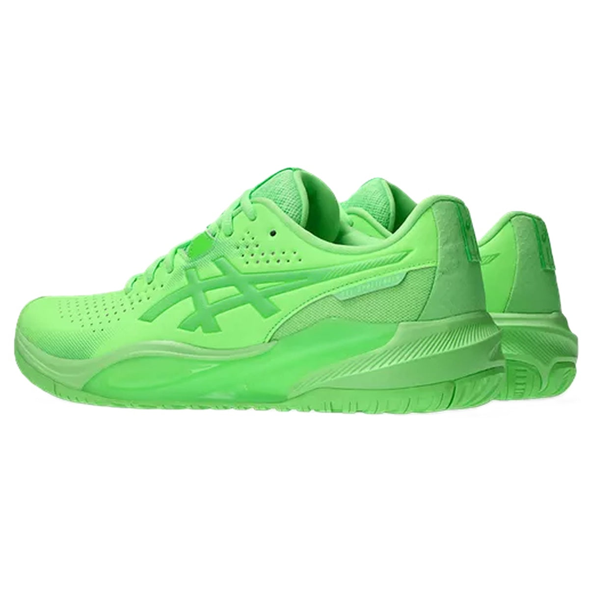 1041A510-300 Asics Men's Gel Challenger 15 Tennis Shoes (Lime Burst/Green Gecko)