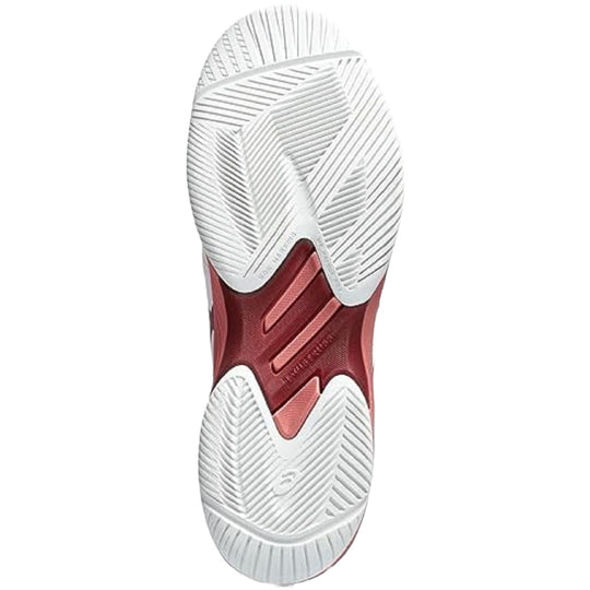 1042A197-106 Asics Women's Solution Swift FF Tennis Shoes (White/Antique Red) - Sole