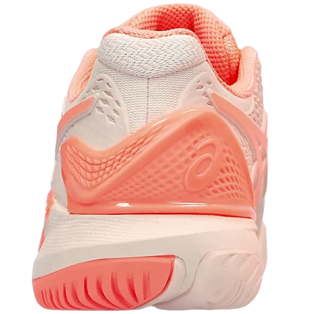 1042A208-700 Asics Women's Gel-Resolution 9 Tennis Shoes (Pearl Pink/Sun Coral)