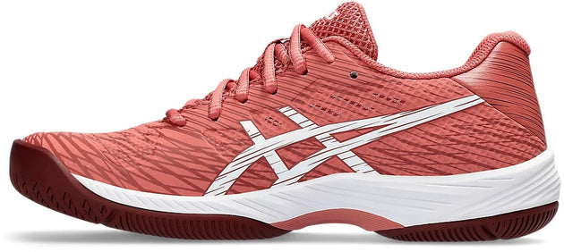 1042A211-600 Asics Women’s Gel-Game 9 Tennis Shoes (Light Garnet/White)