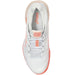 1042A220-103 Asics Women's Court FF 3 Tennis Shoes (White/Sun Coral)