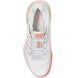 1042A220-103 Asics Women's Court FF 3 Tennis Shoes (White/Sun Coral)