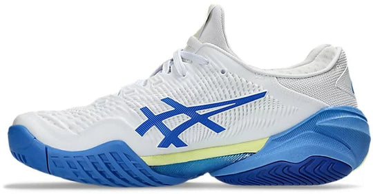 1042A220-105 Asics Women's Court FF 3 Tennis Shoes (White/Illusion Blue)