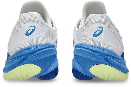 1042A220-105 Asics Women's Court FF 3 Tennis Shoes (White/Illusion Blue)